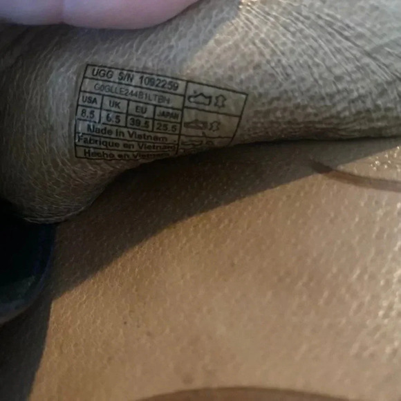 UGG Leather Slingback Sandals - Picture 6 of 11